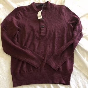 NWT BR Men's Extra Fine Merino Wool Sweater S